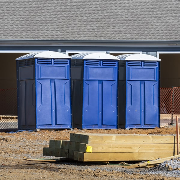 are there different sizes of porta potties available for rent in Bella Vista CA